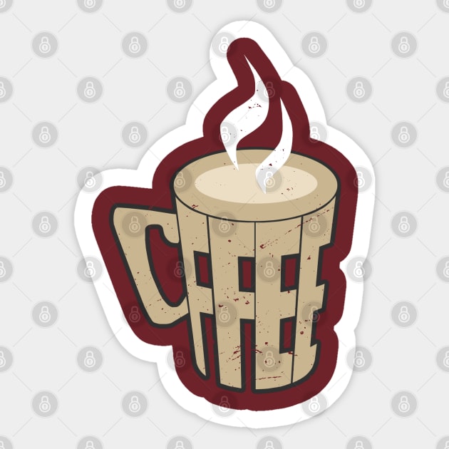 coffee Sticker by bobgoodallart